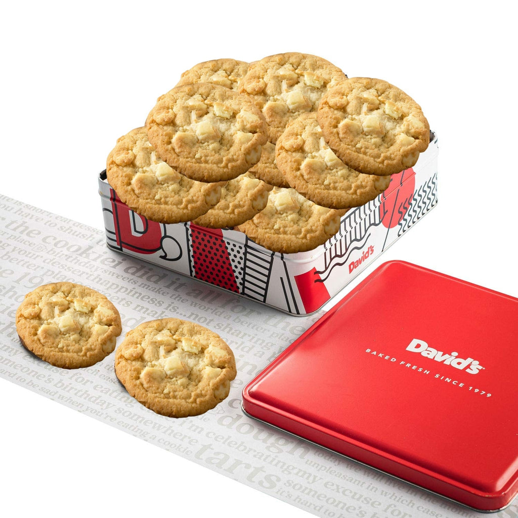 Fresh Baked Macadamia White Chunk Cookies